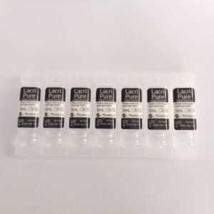 Menicon LacriPure Lacri Pure Saline Rinsing and Insertion Solution 5 ml (7 Pack)